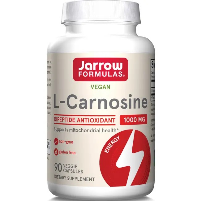 Jarrow Formulas, Inc. LCarnosine 500 mg 90 Caps Swanson Health Products
