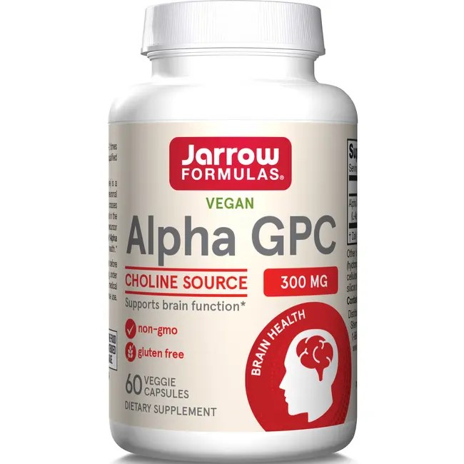 Jarrow Formulas, Inc. Alpha Gpc 300 mg 60 Veg Caps eBay