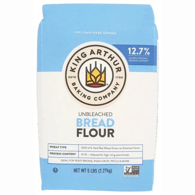 King Arthur Flour Unbleached Bread Flour 5 lbs (2.27 kg) Pkg Swanson