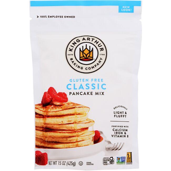 King Arthur Flour Gluten Free Pancake Mix 15 oz (425 grams) Box