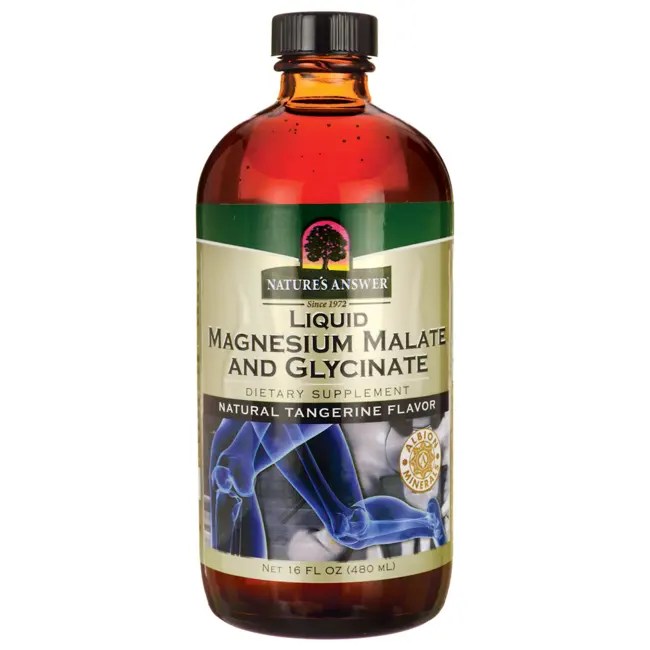 Nature's Answer Liquid Magnesium Malate and Glycinate Natural