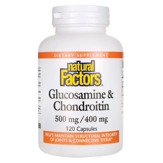 Natural Factors Glucosamine & Chondroitin 120 Caps Swanson Health