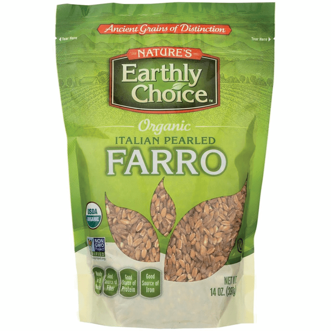 Nature's Earthly Choice Italian Pearled Farro 14 oz Pkg