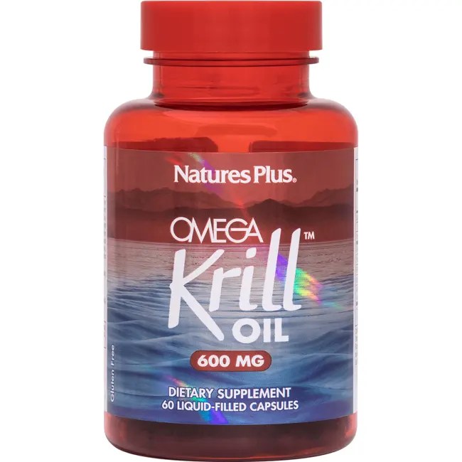 Nature's Plus Omega Krill Oil 600 mg 60 Liq Caps Swanson Health Products
