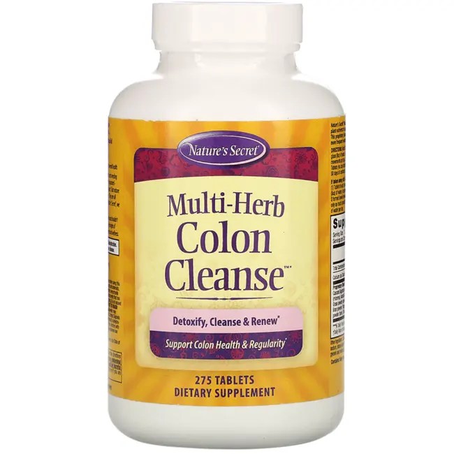 Nature's Secret MultiFiber Colon Cleanse 275 Tabs Swanson Health Products