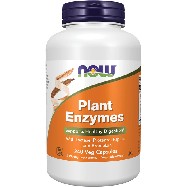 NOW Foods Plant Enzymes 240 Veg Caps Swanson Health Products