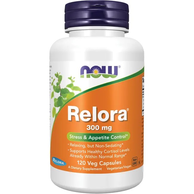 NOW Foods Relora 300 mg 120 Veg Caps Swanson Health Products
