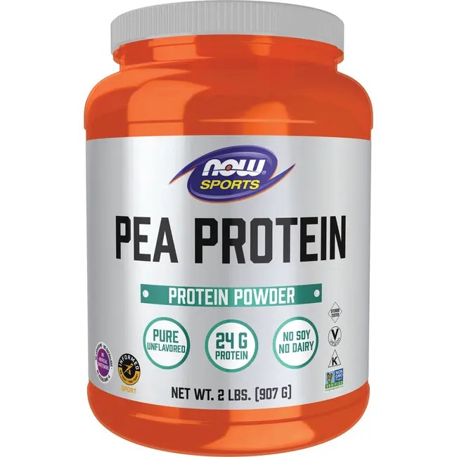 Unflavored Pea Protein Powder NonGMO Swanson Health Products