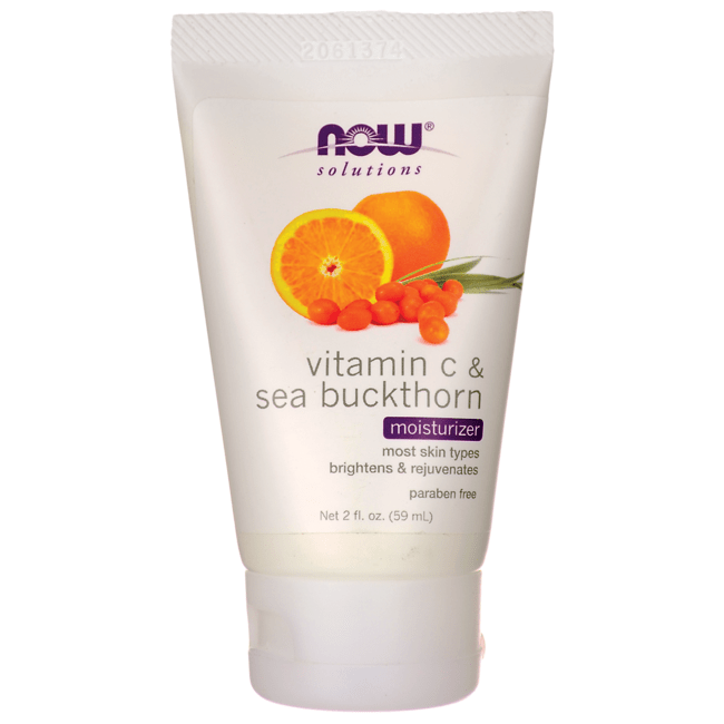 NOW Foods Vitamin C & Sea Buckthorn Moisturizer 2 fl oz (59 mL) Lotion