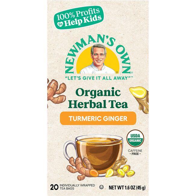 Newman's Own Organics Turmeric Ginger Tea 20 Bag(s) Swanson®