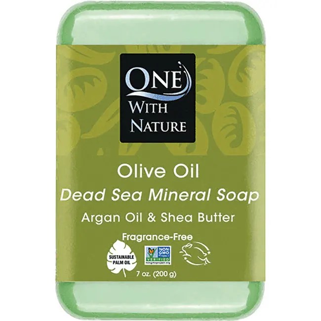 One With Nature Dead Sea Minerals Triple Milled Bar Soap Olive Oil 7