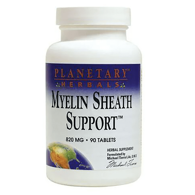 Herbals Myelin Sheath Support 820 mg 90 Tabs Swanson Health Products