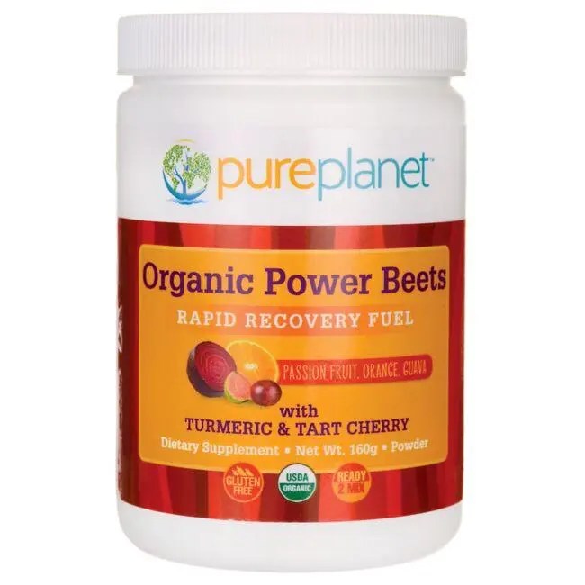 Pure Organic Power Beets Rapid Recovery Fuel Powder Assorted