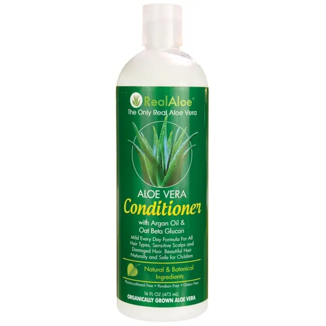 Real Aloe Aloe Vera Conditioner 16 fl oz Liquid Swanson Health Products