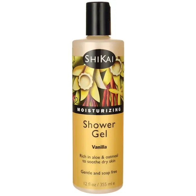 ShiKai Moisturizing Shower Gel Vanilla 12 fl oz (355 mL) Gel