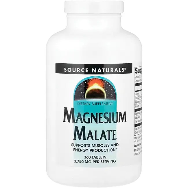 Source Naturals Magnesium Malate 360 Tabs Swanson Health Products