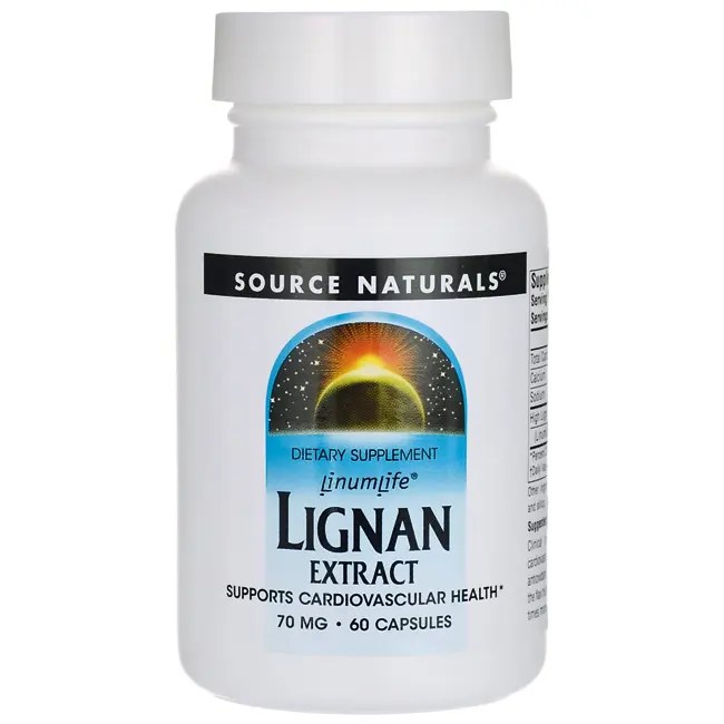 Source Naturals Lignan Extract 70 mg 60 Caps Swanson®