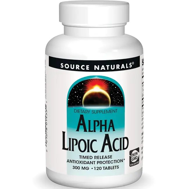 Source Naturals Alpha Lipoic Acid 300 mg 120 Tabs Swanson®