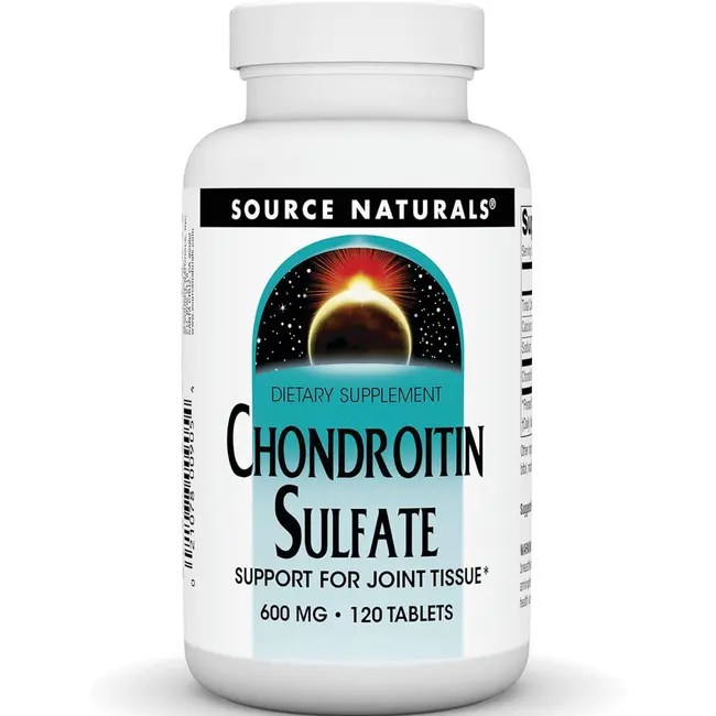 Source Naturals Chondroitin Sulfate 600 mg 120 Tabs Swanson Health