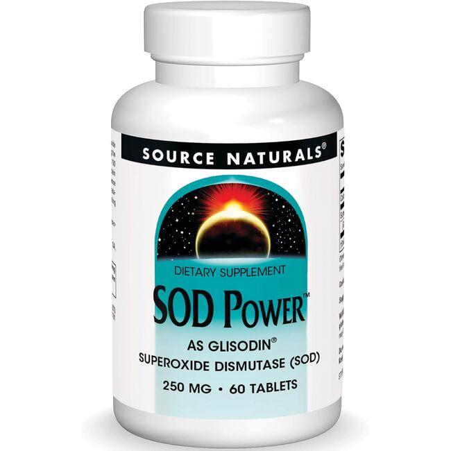 Source Naturals SOD Power 250 mg 60 Tabs Swanson Health Products