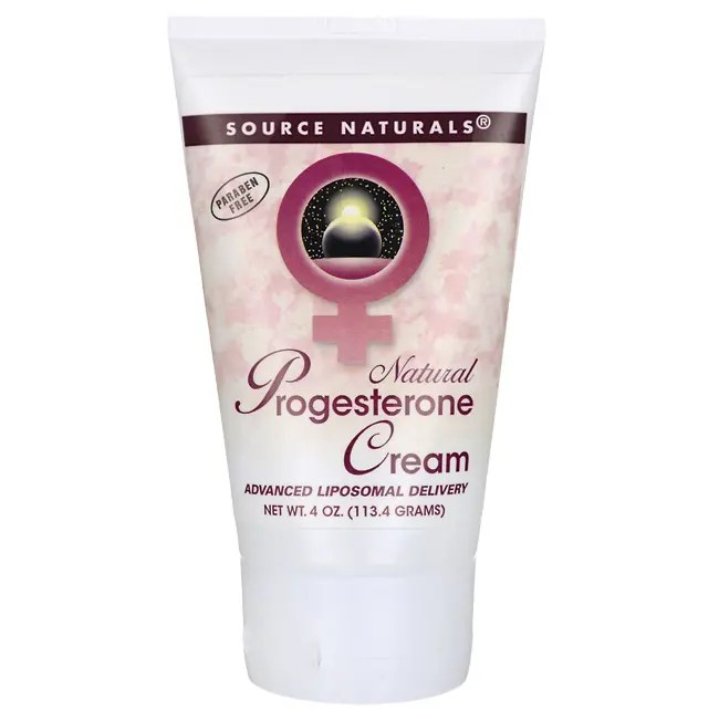 Source Naturals Natural Progesterone Cream 4 oz (113.4 grams) Cream