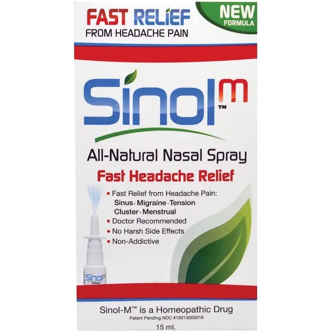 SinolM AllNatural Nasal SprayFast Headache Relief 15 ml Liquid. eBay
