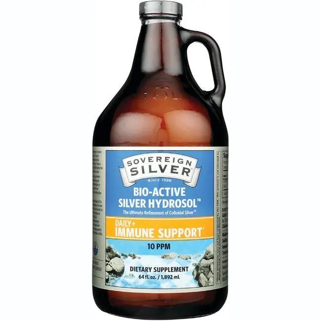 Sovereign Silver BioActive Silver Hydrosol 10 PPM 64 fl oz Liq Swanson®