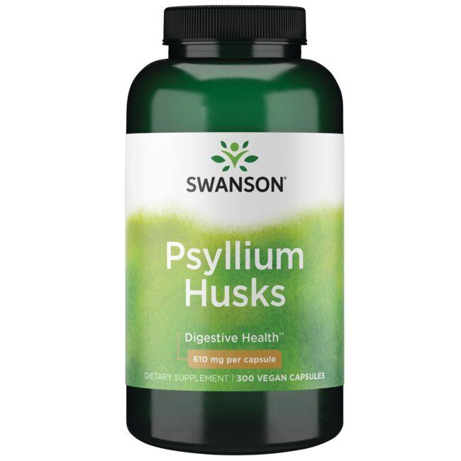 Swanson Premium Psyllium Husks 610 mg 300 Caps Swanson®