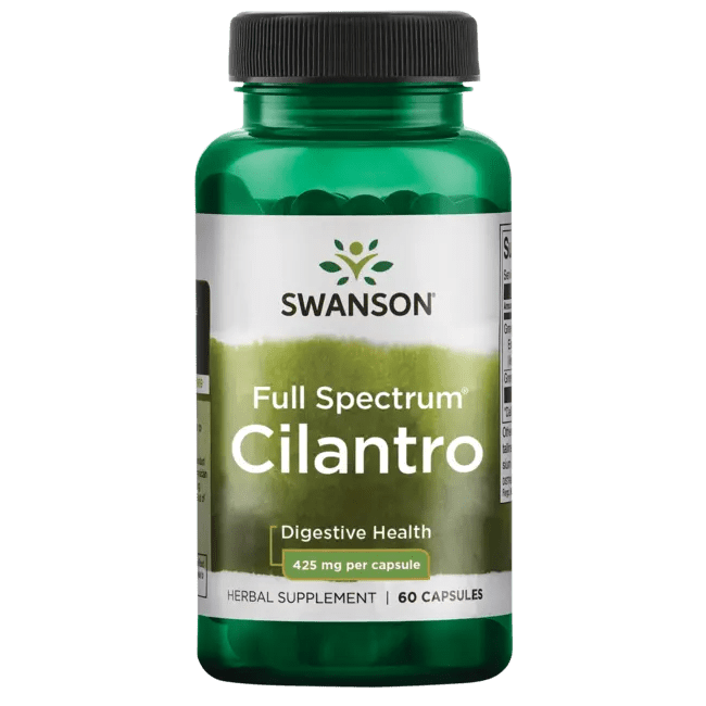Swanson Premium Cilantro (Coriander) 425 mg 60 Caps Swanson Health