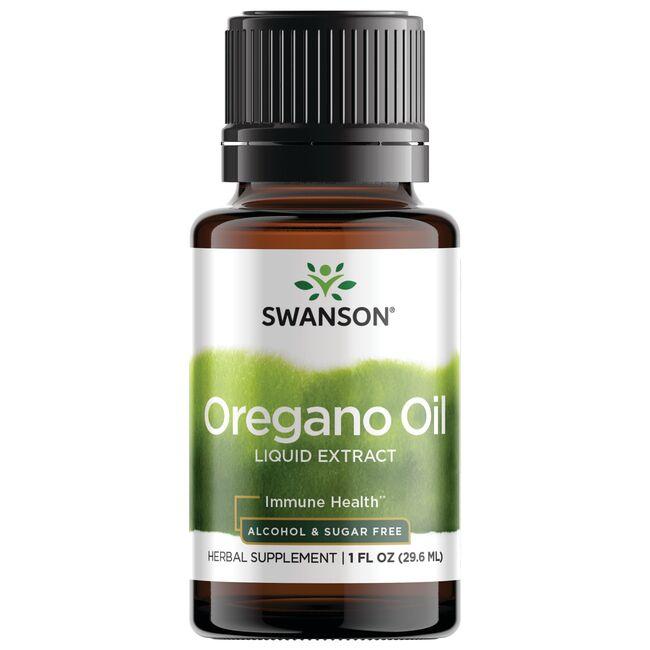 Swanson Premium Oregano Oil Liquid Extract Alcohol & Sugar Free 13 mg 1 fl oz Liq Swanson®