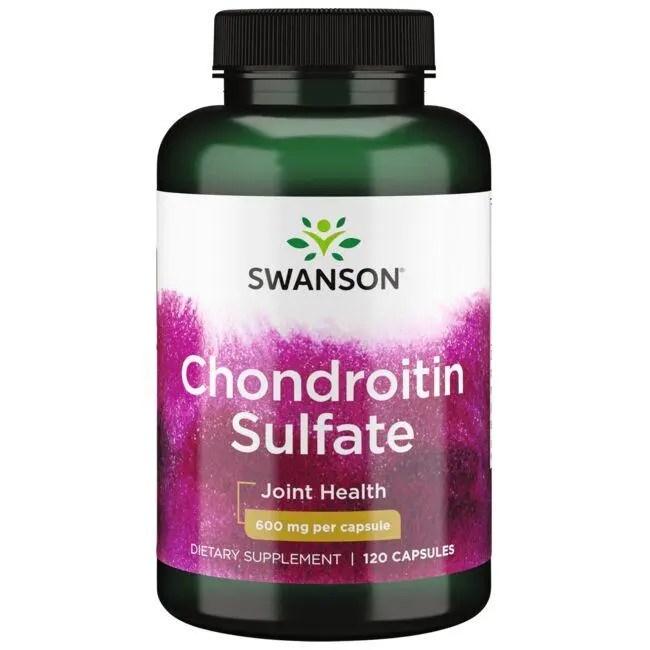 Chondroitin Sulfate 600 mg Supplement Swanson Health Products
