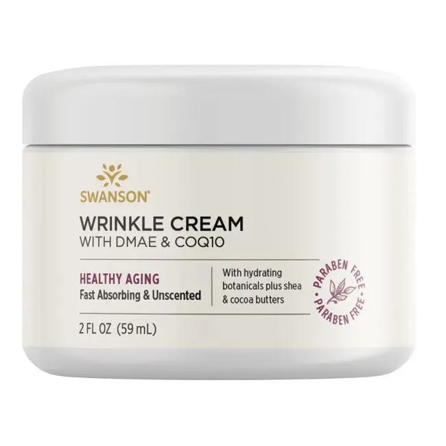 Swanson Premium Wrinkle Cream With DMAE & CoQ10 2 fl oz Cream Swanson®