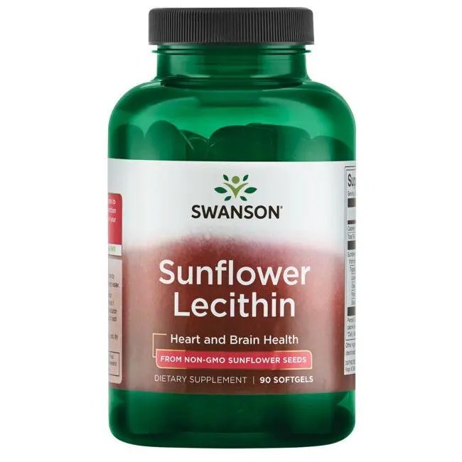 Swanson Premium Sunflower Lecithin from NonGMO Sunflower Seeds 1,200