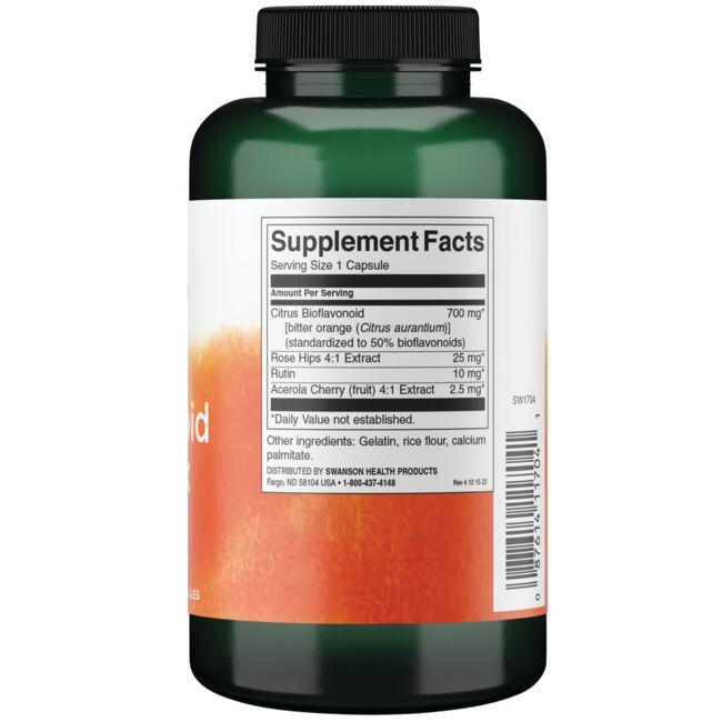 Swanson Premium Citrus Bioflavonoid Complex Full Spectrum 250 Caps