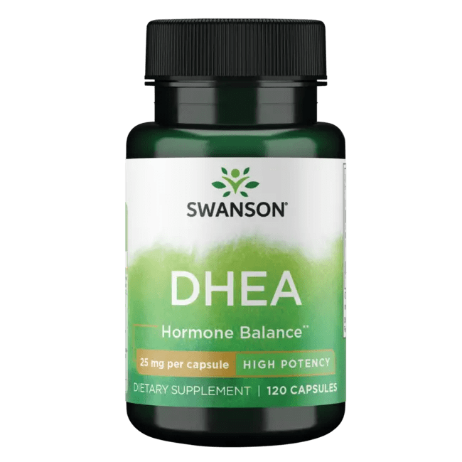 DHEA 25mg Supplement Swanson Health Products
