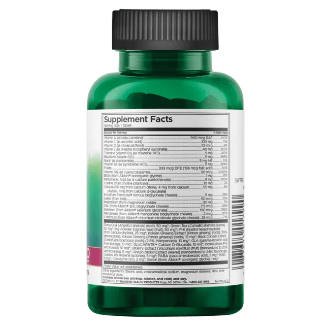 Swanson Premium Women's Prime Multivitamin 90 Tabs Swanson Health