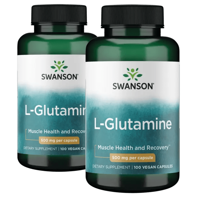 Swanson Premium LGlutamine 500 mg 200 Caps Swanson Health Products