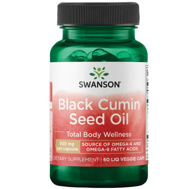 Black Cumin Seed Oil 500 mg Supplement Swanson Health Products