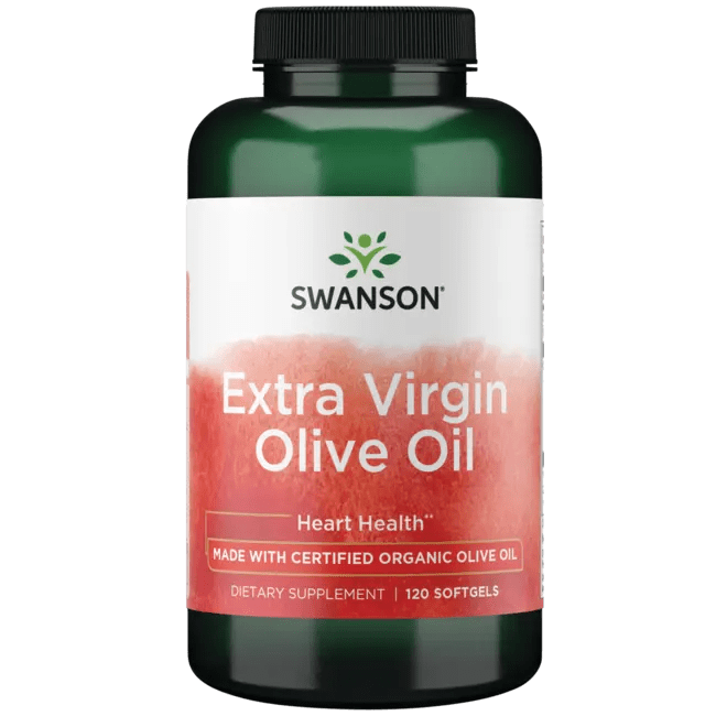 Olive Oil Supplement Organic 1,000 mg Swanson Health Products