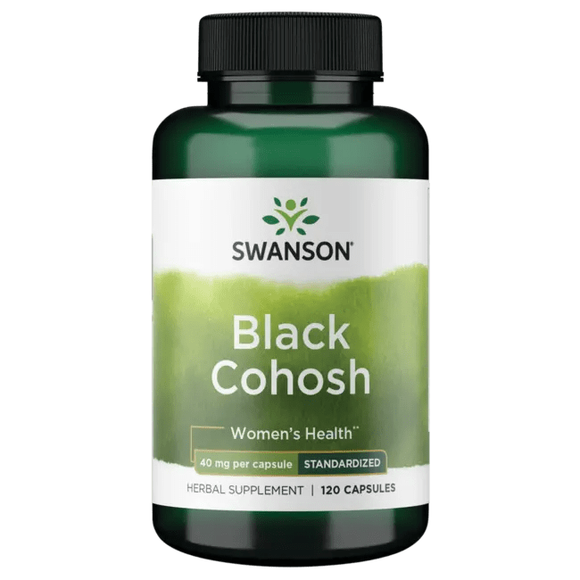 Black Cohosh Standardized Extract Supplement Swanson Health Products