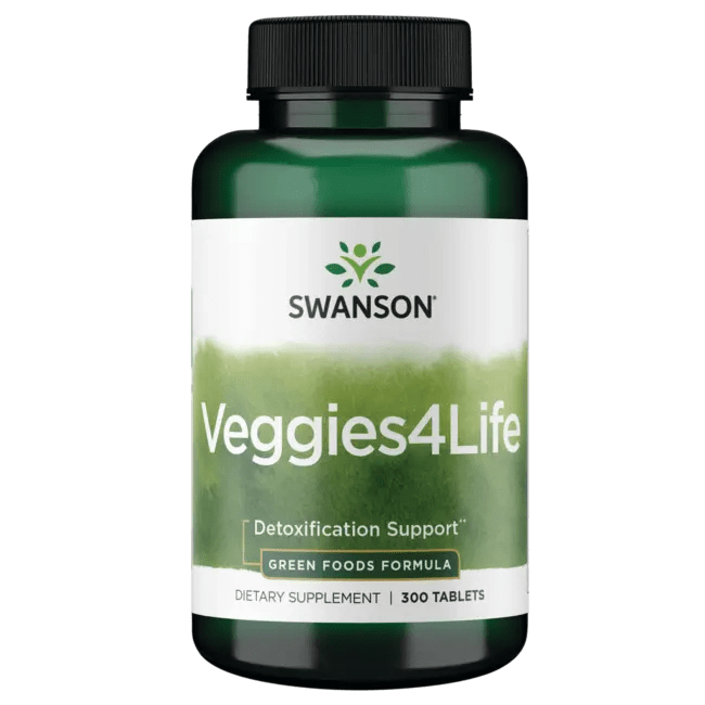 Veggies4Life GreenFoods Vegetable Supplement Swanson Health Products