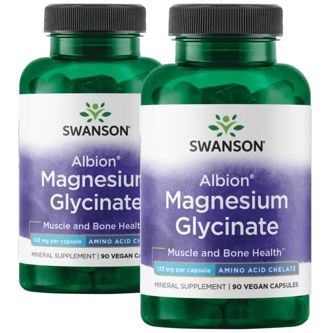 Magnesium Glycinate 133 mg Albion® Chelated Swanson Health Products