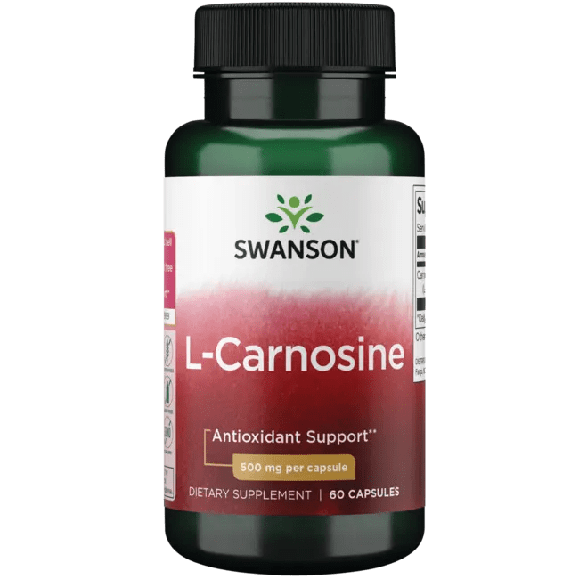 LCarnosine 500 mg Supplement Swanson Health Products