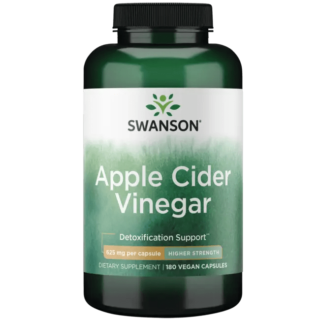 Apple Cider Vinegar 625 mg Supplement Caps Swanson Health Products