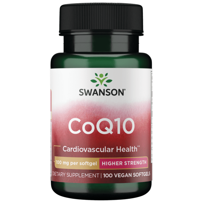 CoQ10 100 mg Supplement Swanson Health Products