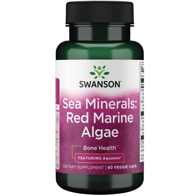 Red Marine Algae Mineral Supplement Swanson Health Products
