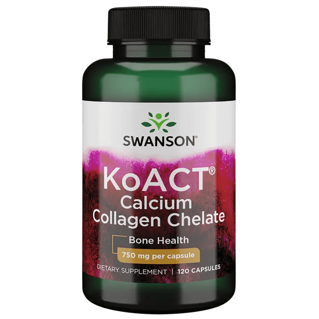 Swanson Ultra KoACT Calcium Collagen Chelate 120 Caps Swanson Health