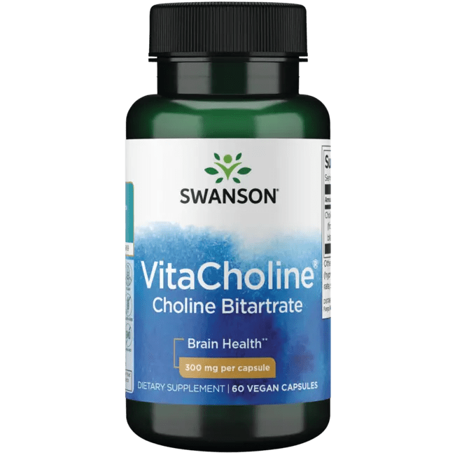 Swanson Ultra VitaCholine 300 mg 60 Veg Caps Swanson Health Products