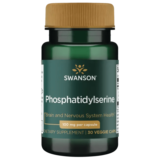 Swanson Ultra Conjugated Phosphatidylserine with DHA 100 mg 30 Caps