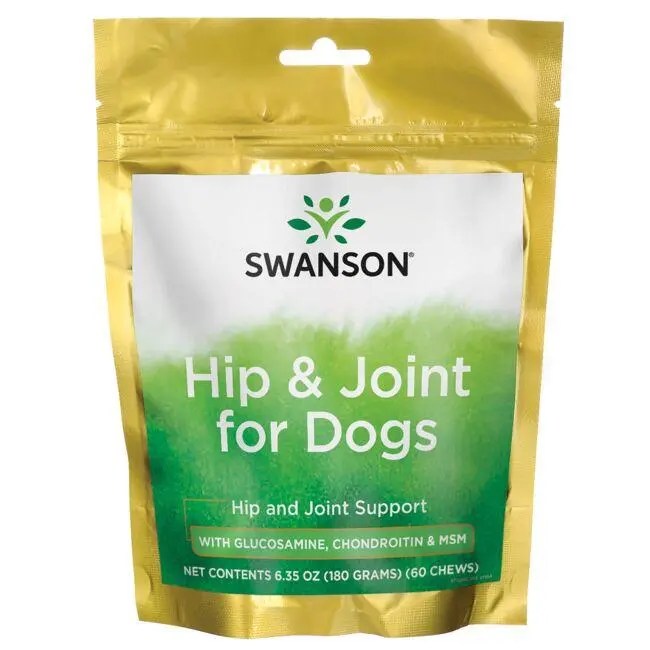 Glucosamine & Chondroitin for Dogs 60 Chews Swanson Health Products